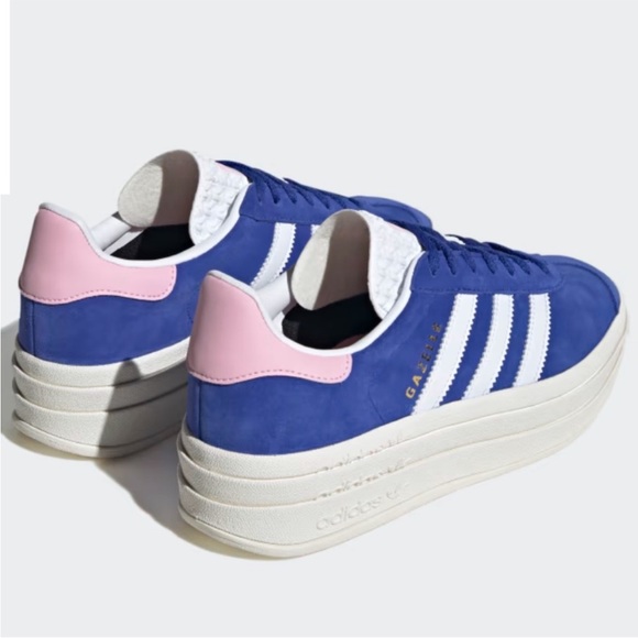adidas Gazelle Bold True Pink/Semi Lucid Blue - Picture 5 of 9